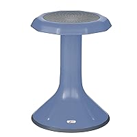 ECR4Kids ACE Active Core Engagement Wobble Stool, 18-Inch Seat Height, Flexible Seating, Powder Blue