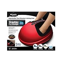 Shiatsu Foot Massager 2.0, Red