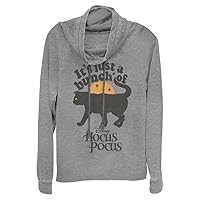 Disney Hocus Pocus Amuck Women's Long Sleeve Cowl Neck Pullover