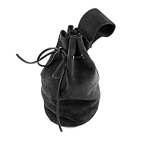 Medieval Suedes Belt Pouch Vintage Waist Bag Portable Drawstring Bag Coin Purse Cosplay & Halloween Party Accessory Belt Pouch Drawstring Bag Fashion Accessory