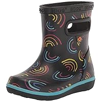 BOGS Unisex-Child Kids' Skipper Ii Rain Boot Rainbow