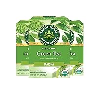 Green Tea (Green Tea Matcha, 16 Count (Pack of 3) 48 Tea Bags Total