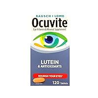 Bausch & Lomb Ocuvite with Lutein - 120 Tablets