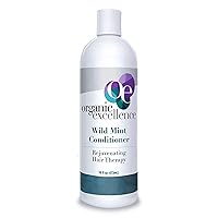 Organic Excellence Wild Mint Conditioner, 16 Fluid Ounce