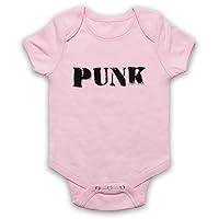 Unisex-Babys' Punk Hipster Baby Grow