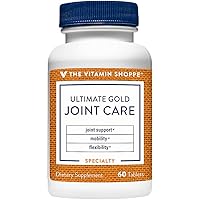 Ultimate Gold Joint Care with Vitamin D3 - Combination of Ingredients to Support Joint Health, Flexibility & Mobility (60 Tablets) by The Vitamin Shoppe