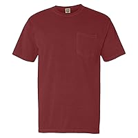 Comfort Colors 6030 Men's Short Sleeve Pocket T-Shirt, XX-Large, Brick