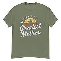 World's Greatest Mother Tee - Trendy T-Shirt for Moms - Perfect for Mother's Day, Birthdays, and Special Occasions