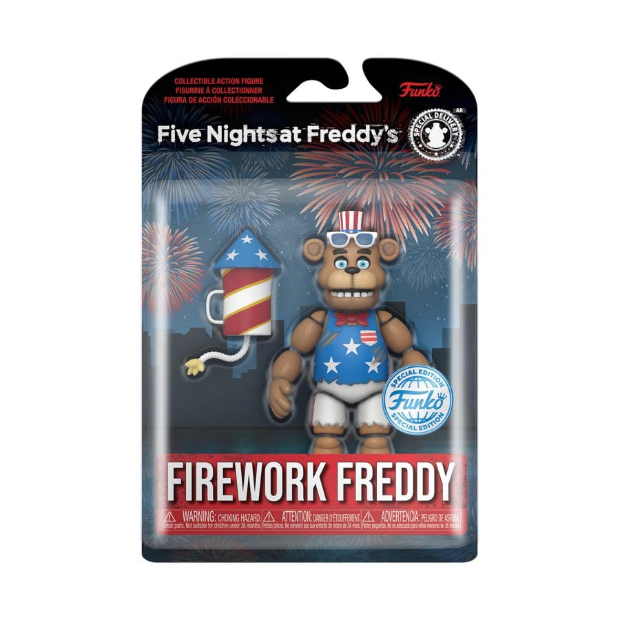 Funko Pop! Action Figures - Five Nights at Freddys: Firework Freddy Special Edition Multicolor Exclusive