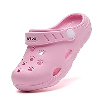 YUKTOPA Children's Garden Clogs Shoes Toddler Little Kid Sandals Slippers Breathable Beach Shower Shoes