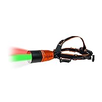 FOXPRO FoxLamp Headlamp for Hunting 3 LED Color Selections Red, White, and Green