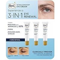RoC Line Smoothing Eye Cream 3-pack, 0.6 fl oz