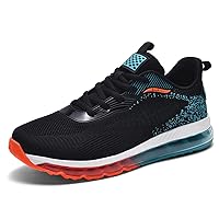 Men's Air Running Shoes Non Slip Athletic Gym Tennis Walking Shoes Lightweight Training Shoes