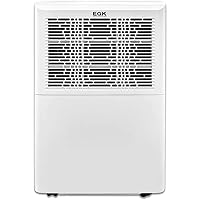 Emerson Quiet Kool 25-Pint Energy Star Quiet Portable Dehumidifier for Large Rooms up to 1500 Sq.Ft. with LED Display & Timer, Moisture Absorber with Auto Defrost, Bucket Full Alert & Washable Filter