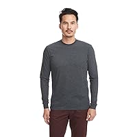 Next Level Sueded Long-Sleeve Crew (6411)