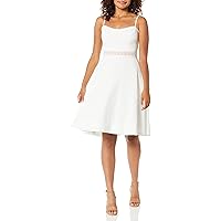 Dress the Population Women's Harlow Sleeveless Fit & Flare Short Party Dress