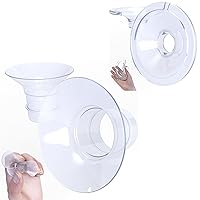 Breast Pump Bundle: Flange Inserts (15mm) and Silicone Flanges for Ultimate Comfort and Hands-Free Pumping