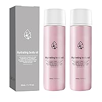 Skin Care Body Oil Moisturizing Oil, Natural Vitamin E/A Oil for Face and Body, Hydrating Body Oil for Dull Rough Skin, Reduce Dryness, Lightweight & Non-Greasy, Suitable for All Skin Type (2pc)