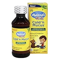 Hyland's Kids Cold and Mucus (Pack of 4)
