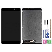 LCD Display + Outer Glass Touch Screen Digitizer Full Assembly Replacement for Lenovo PB1-770 PB1-770N PB1-770M/Phab Plus/6.8 inch Black
