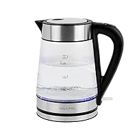 Kalorik 1.7L Rapid Boil Electric Kettle with Blue LED, in Stainless Steel (JK 46670 SS)