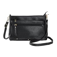 Professional PU Crossbody Bag Sleeks Design Pouch with Ample Storage Space Functional Tote Suitable for Businesswomen