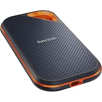 SanDisk 1TB Extreme PRO Portable External SSD - Up to 1050MB/s - USB-C, USB 3.1 - SDSSDE80-1T00-A25