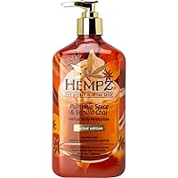 Hempz Pumpkin Spice & Vanilla Chai Herbal Body Moisturizer 17 oz.