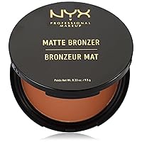 NYX PROFESSIONAL MAKEUP Matte Bronzer, Deep Tan