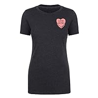 I Hate Valentine's Day Shirts, Woman Crew Neck T-Shirts, Candy Heart T-Shirts - Love Sucks