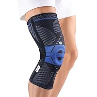 Bauerfeind - GenuTrain P3 - Patella Knee Support - For Misalignment of the Kneecap - Left Knee - Size 2 - Color Black