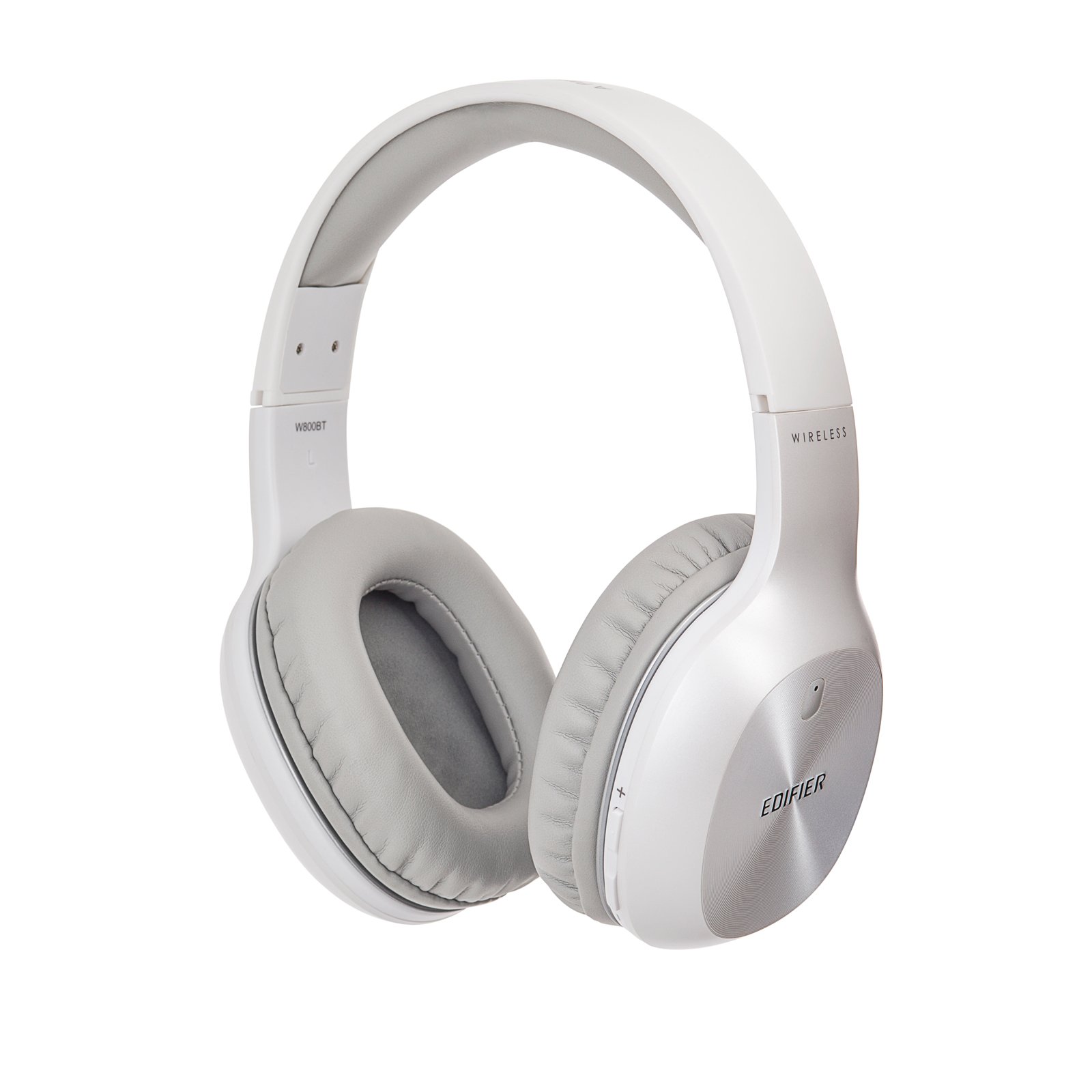 Edifier W800BT Bluetooth Headphones - Over-The-Ear Wireless Headphone, 75 Hours Long Playback, Lightweight - White