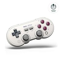 8BitDo SN30 Pro Bluetooth Controller, Hall Effect Joystick Update, Compatible with Switch, PC, macOS, Android, Steam Deck & Raspberry Pi (G Classic)