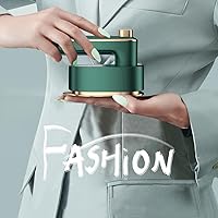 Handheld Ironing Machine, Steam Will Not Damage Clothes, Mini Portable Iron, Retro Appearance,Fashionable And Easy To Use, 180-degree Rotation Makes Ironing Easier (Green)