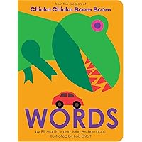 Words (Chicka Chicka Book, A) Words (Chicka Chicka Book, A) Board book Kindle Hardcover