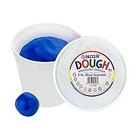 Hygloss 5 lb. Blue Blueberry Scented Modeling Dough - Bulk Pack for Classroom Use, Play Dough for Kids, Non-Toxic, Multi-Use Playdough, Ideal for Creative Play