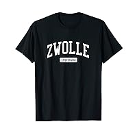 Zwolle Louisiana LA Vintage Athletic Sports Design T-Shirt