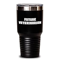 Funny Veterinary Tumbler for Future Veterinarians | Unique Father's Day Unique Gifts for Veterinarians | Inspirational Veterinarian Gifts for Men | 20oz 30oz Vacuum Insulated Tumbler