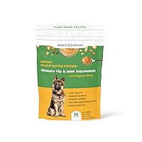 Infinite Pet Life Joint and Hip Supplements for Dogs Instant Peanut Butter Powder | 12.7 oz | Promotes Joint Health, Mobility, Anti-Inflammatory Support, & Muscle Health