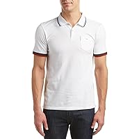 Ben Sherman Men's Short Sleeve Reno Polo Bright White Polo Shirt XL