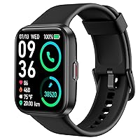 SKG Smart Watch for Men Women Android iPhone with Alexa Built-in & Bluetooth Call(Answer/Make Call) 1.69