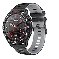 Watch Gt 3 SE/Watch 3 Pro/GT 2 46mm/GTR 4 22mm用ストラップ シリコンスポーツブレスレット Huawei Watch交換用バンド