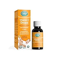 Colief Vitamin C Drops for Babies | Daily Immune Support for Infants Age +1 | Diary, Gluten and Preservative Free | Supports Development of Healthy Bones and Teeth | 600 Drops