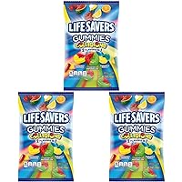 Life Savers Gummies Collisions Assorted Flavors, 7 oz (Pack of 3)