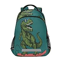 Backpack Bookbag School Bag Skateboard Dinosaur Travel Bag for Girls Boys Teen
