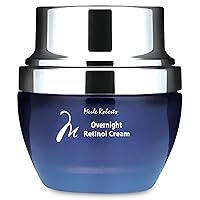 Retinol Overnight Cream. Retinol cream helps for wrinkles, fine lines, sun damage and expression lines with hyaluronic acid, vitamin e and green tea. 1oz.