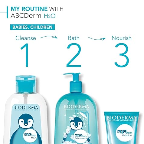 ABCDerm H2O Micellar Cleansing Water for Babies and Kids