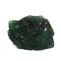 Loose Rough Emerald 118.50 Ct Natural Green Emerald Healing Stone, Rough Emerald for Jewelry