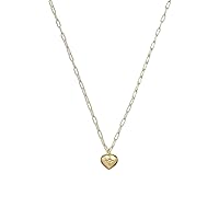 Coach Women's Iconic Heart Pendant Necklace, GOLD