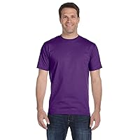 Gildan Men's Dryblend Moisture Wicking T-Shirt, Purple, L